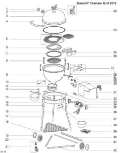 Weber 65812 Gourmet BBQ System Insert Grate