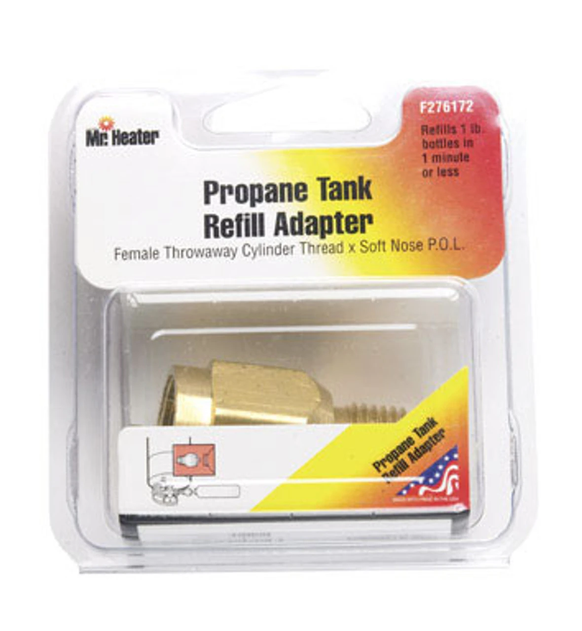Mr. Heater Propane Tank Refill Adaptor F276172 1 Mr. Heater Propane Tank Refill Adaptor F276172