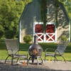 Living Accents Chimenea Multiple Fire Pit 47 In. H X 22 In. W X 28 In. D Cast Iron/Steel