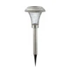 Silver Solar Powered LED Pathway Light 4 Pk