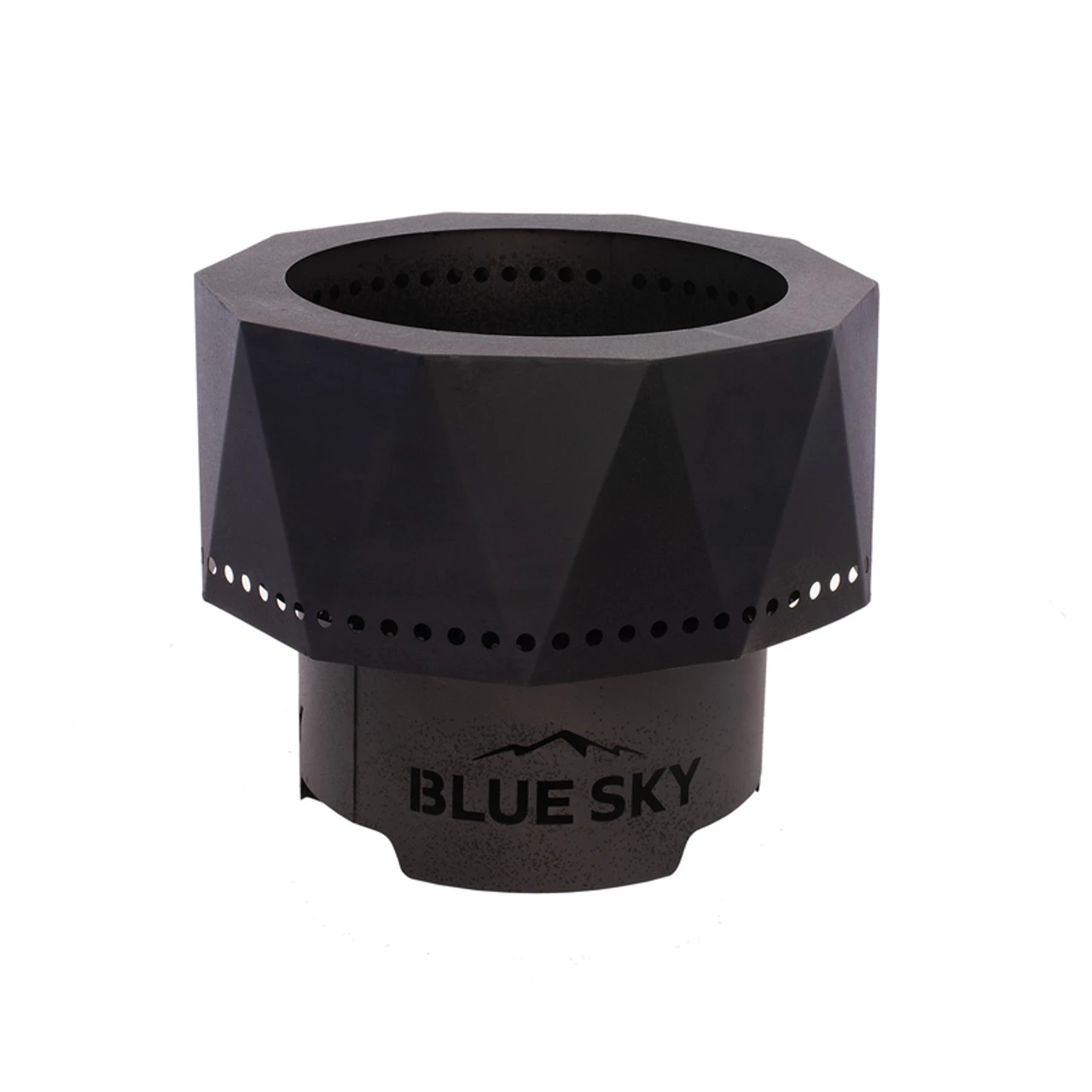 Steel Round Wood Pellet Fire Pit 2 Steel Round Wood Pellet Fire Pit - Image 2