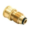 Mr. Heater Brass Quick Connect X Excess Flow Soft Nose P.O.L Propane Grill Adapter