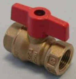 B&K ProLine 1/2 In. Brass FIP Gas Ball Valve