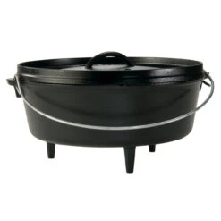 Lodge L12CO3 Logic Cast Iron Dutch Oven 12 In. 6 Qt
