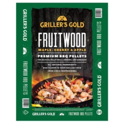 Griller's Gold All Natural Fruitwood BBQ Wood Pellet 20 Lb