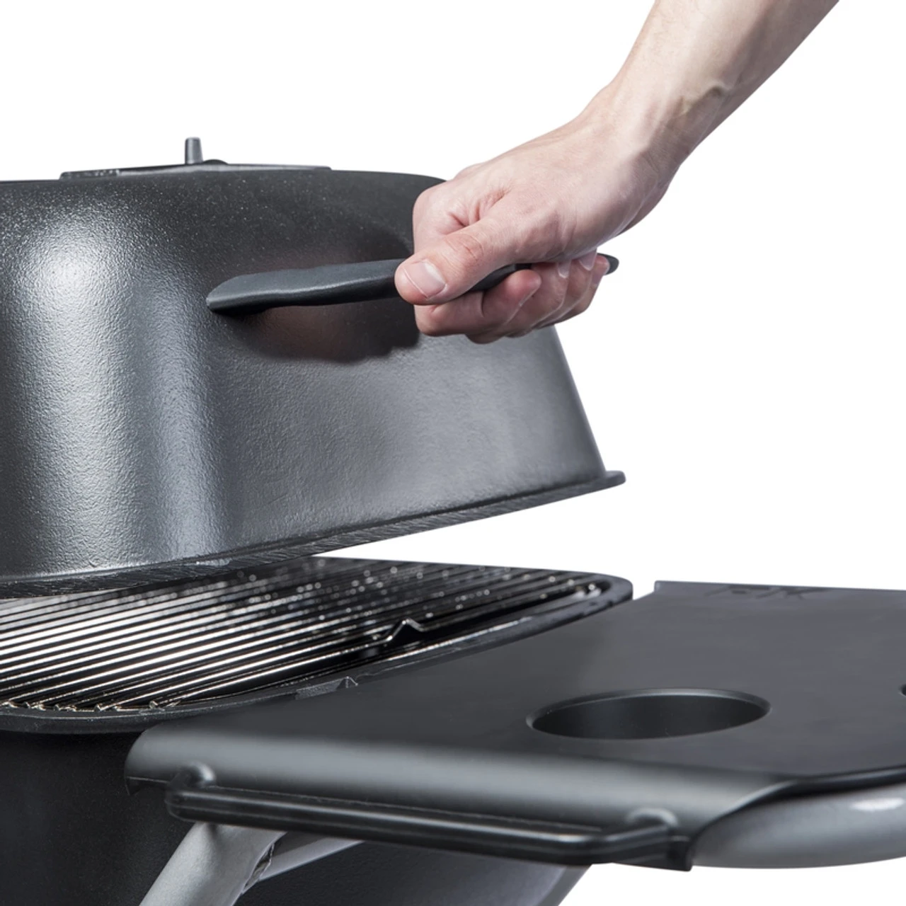 PK Grills Original Charcoal Grill And Smoker Graphite 3 PK Grills Original Charcoal Grill And Smoker Graphite - Image 3