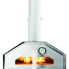 Ooni Pro 16 In. Charcoal/Wood Pellet Outdoor Pizza Oven Silver