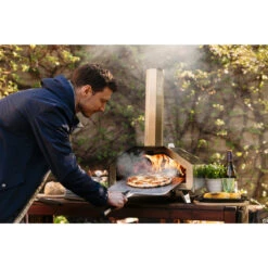 Ooni Pro 16 In. Charcoal/Wood Pellet Outdoor Pizza Oven Silver -Napoleon Kitchen Store 8023105 A V4.eps High 31808.1638848758