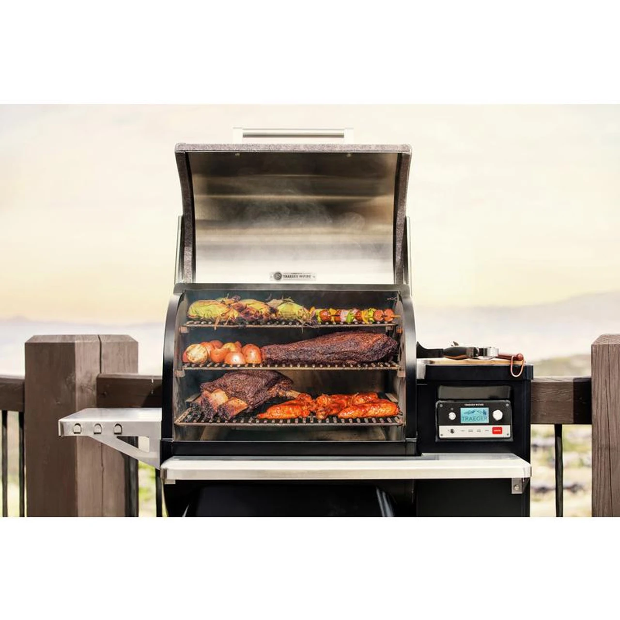 Traeger Timberline 850 Wood Pellet WiFi Grill 4 Traeger Timberline 850 Wood Pellet WiFi Grill - Image 4