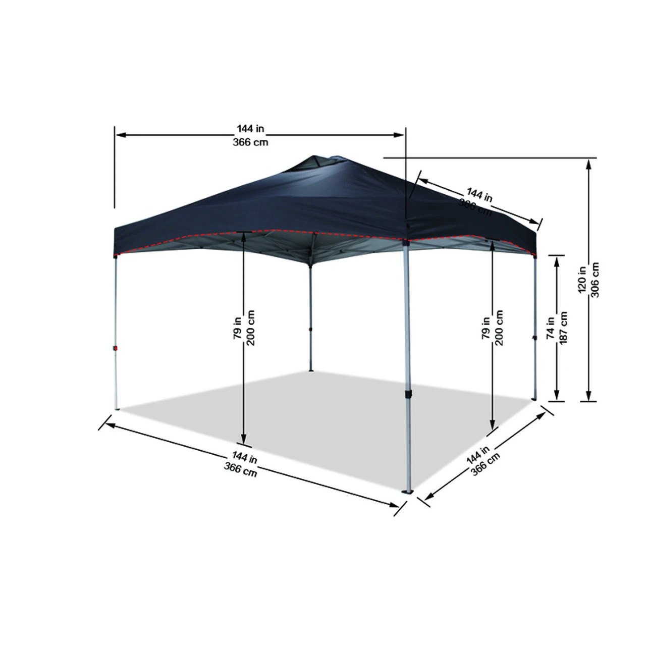 Crown Shades One Touch Polyester Canopy 1 Crown Shades One Touch Polyester Canopy