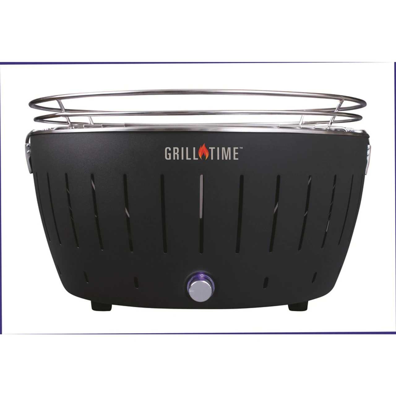 Grill Time 16 In. Tailgater GTX Charcoal Grill Gray 1 Grill Time 16 In. Tailgater GTX Charcoal Grill Gray