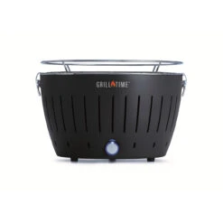 Grill Time 12.5 In. Tailgater GT Charcoal Grill Gray