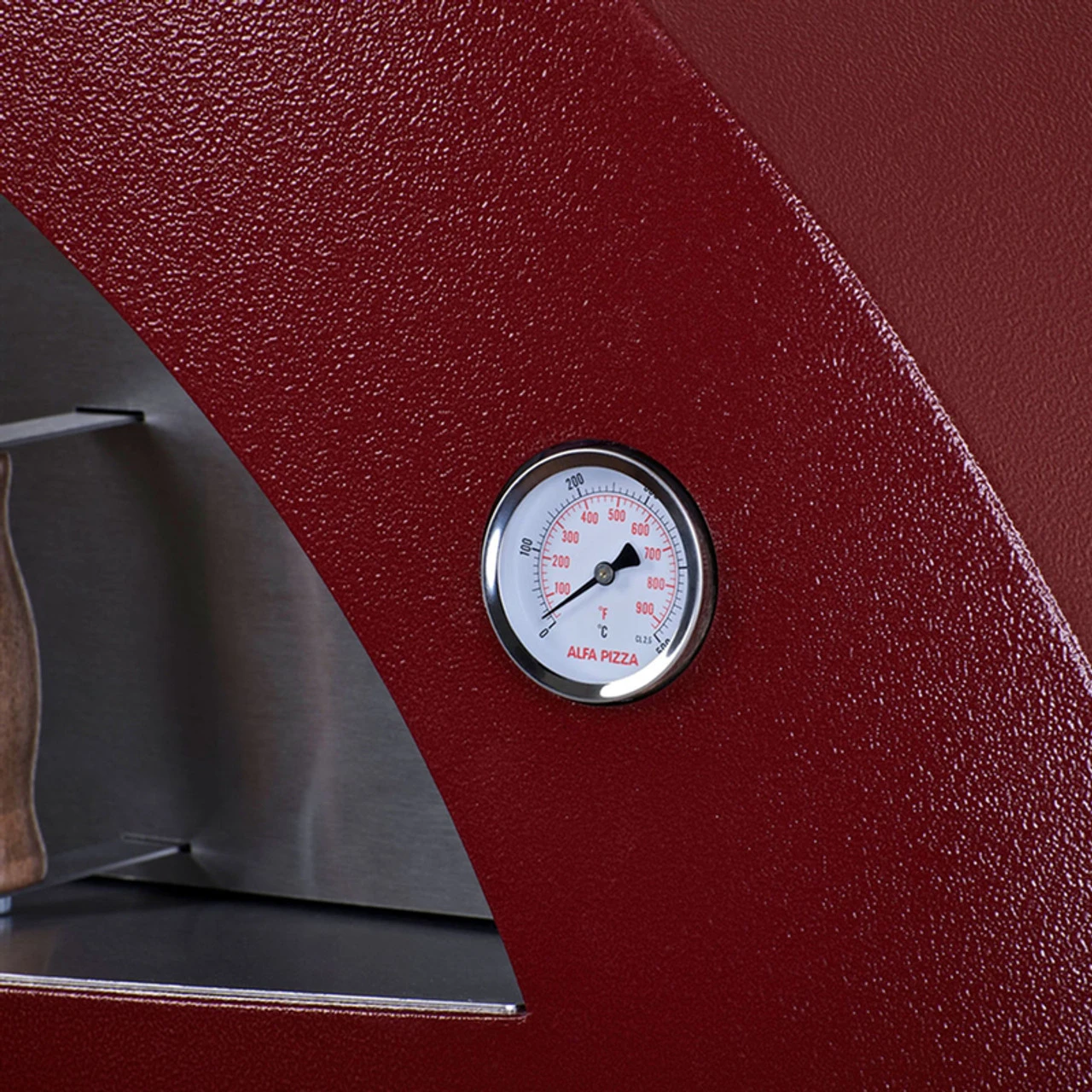 Alfa Outdoor Pizza Oven Allegro Red 2 Alfa Outdoor Pizza Oven Allegro Red - Image 2