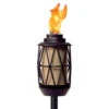 Tiki BiteFighter Black Metal 64.25 In. Garden Torch 1 Pc