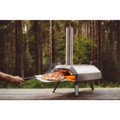 Ooni Karu 12 In. Charcoal Outdoor Pizza Oven Silver -Napoleon Kitchen Store 8039744 A V4.eps High 57189.1638849586