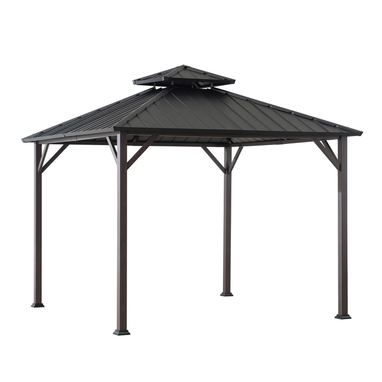 Steel Hardtop Gazebo 1 Steel Hardtop Gazebo