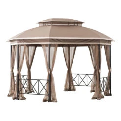 Living Accents Octagon With Netting Gazebo