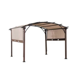 Fabric Arched Pergola