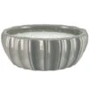 Outdoozie Gray Ceramic 7.99 In. H Contour Multi-Wick Citronella Candle