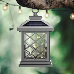 Square Coach Lantern Solar Lantern -Napoleon Kitchen Store 8052999 A V2.eps High 45092.1645459382