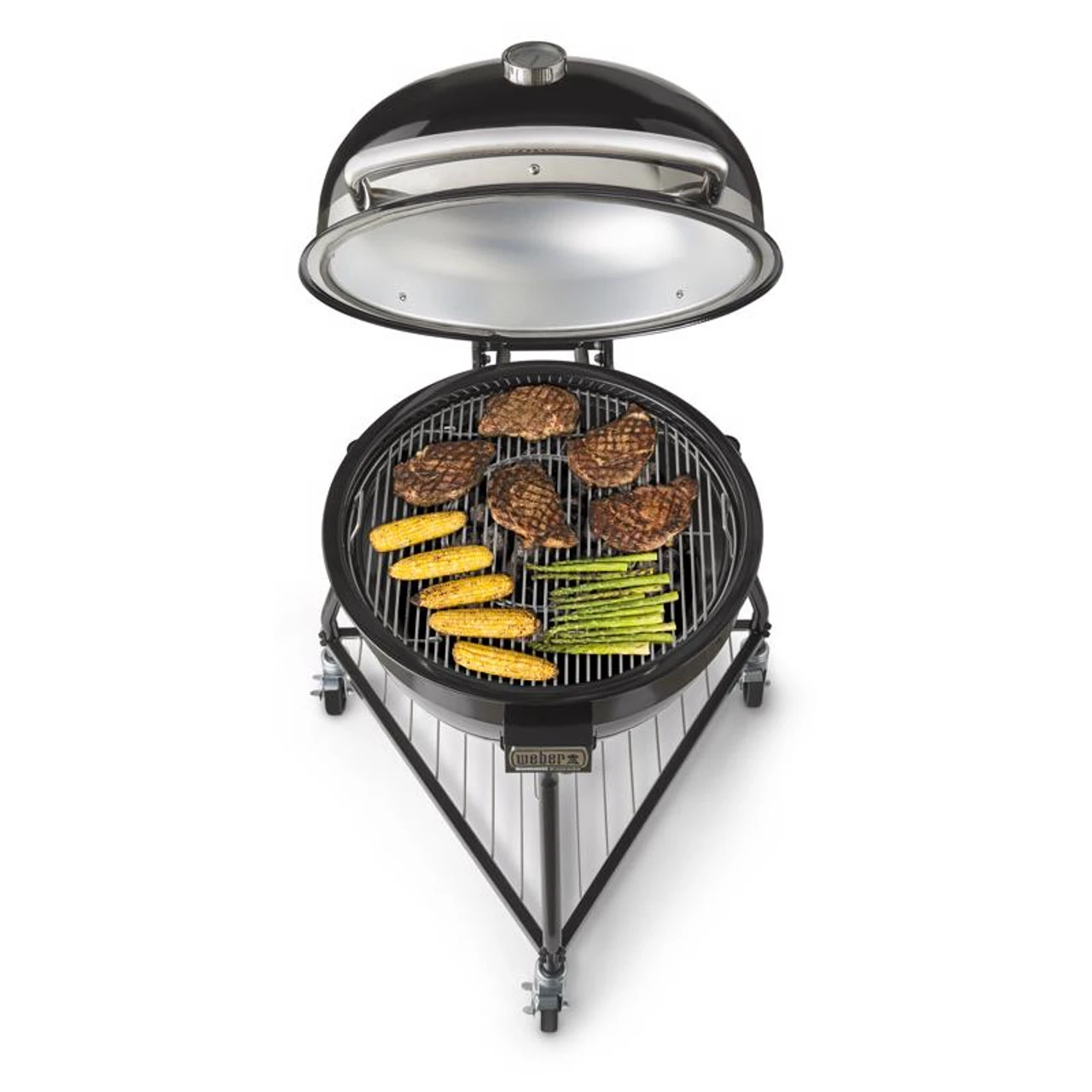 Weber 24 In. Summit E6 Charcoal Kamado Grill And Smoker 2 Weber 24 In. Summit E6 Charcoal Kamado Grill And Smoker - Image 2