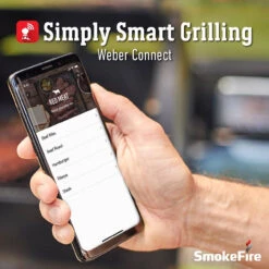 Weber22510201 SmokeFire EX4 2nd Gen Wood Pellet WiFi Grill -Napoleon Kitchen Store 8061617 A V7.eps High 44442.1648484284