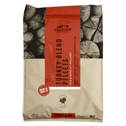 Traeger All Natural Turkey Blend Hardwood Pellets With Brine Kit