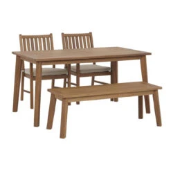 Ashley Furniture Signature Design Janiyah 4 Pc Wood Dining Set