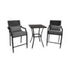 Living Accents Seabrook 3 Pc Steel Bistro Set