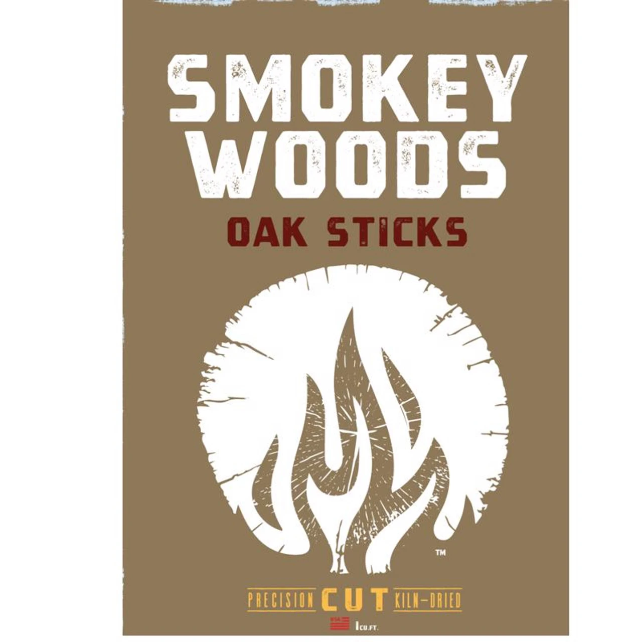 Smokey Woods All Natural Oak Cooking Logs 1 Cu Ft 1 Smokey Woods All Natural Oak Cooking Logs 1 Cu Ft