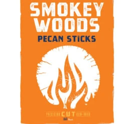 Smokey Woods All Natural Pecan Cooking Logs 1 Cu Ft