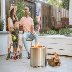 Solo Stove Bonfire 2.0 Stainless Steel Round Wood Fire Pit -Napoleon Kitchen Store 8087600 A V3.eps High 64683.1680444077