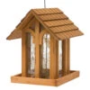 Perky-Pet Wild Bird 3.5 Lb Cedar Mountain Chapel Bird Feeder 1 Ports