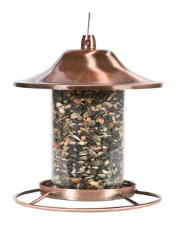 Perky-Pet Wild Bird 2 Lb Metal/Plastic Panorama Bird Feeder 1 Ports