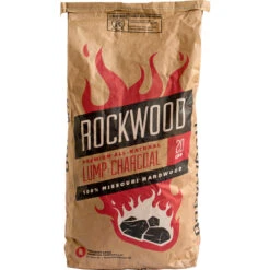 Rockwood All Natural Hardwood Lump Charcoal 20 Lb