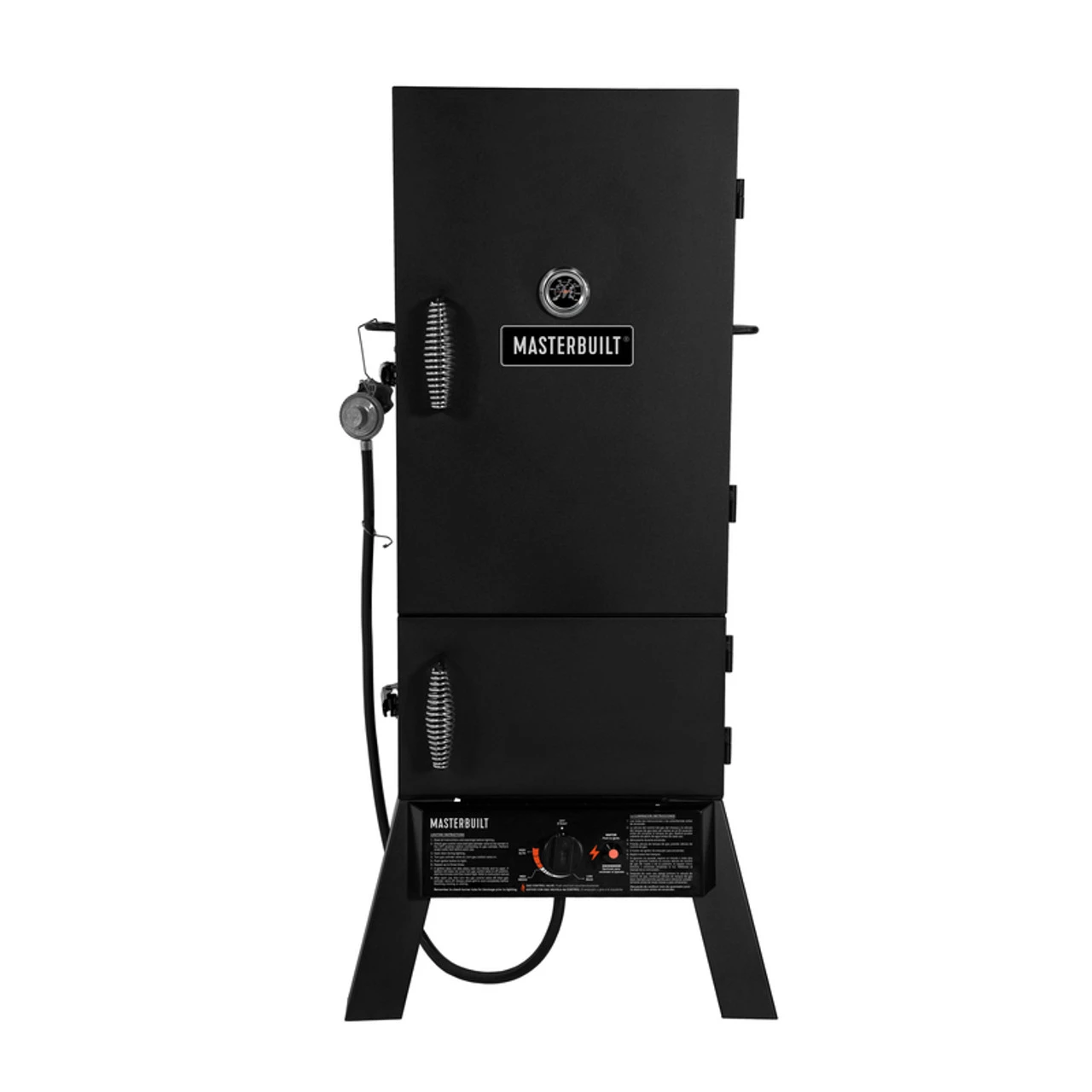 Masterbuilt Propane Vertical Smoker Black 1 Masterbuilt Propane Vertical Smoker Black