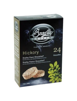 Bradley Smoker All Natural Hickory Wood Bisquettes 24 Pk
