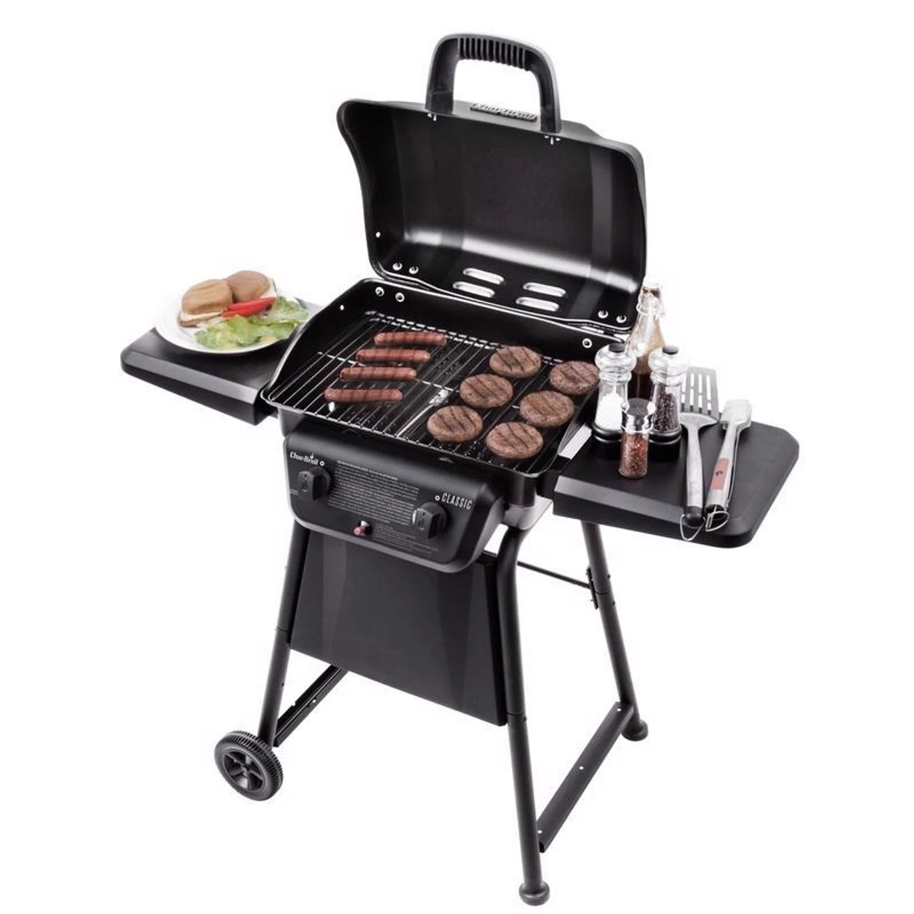 American Gourmet 2 Burner Liquid Propane Grill Black 2 American Gourmet 2 Burner Liquid Propane Grill Black - Image 2