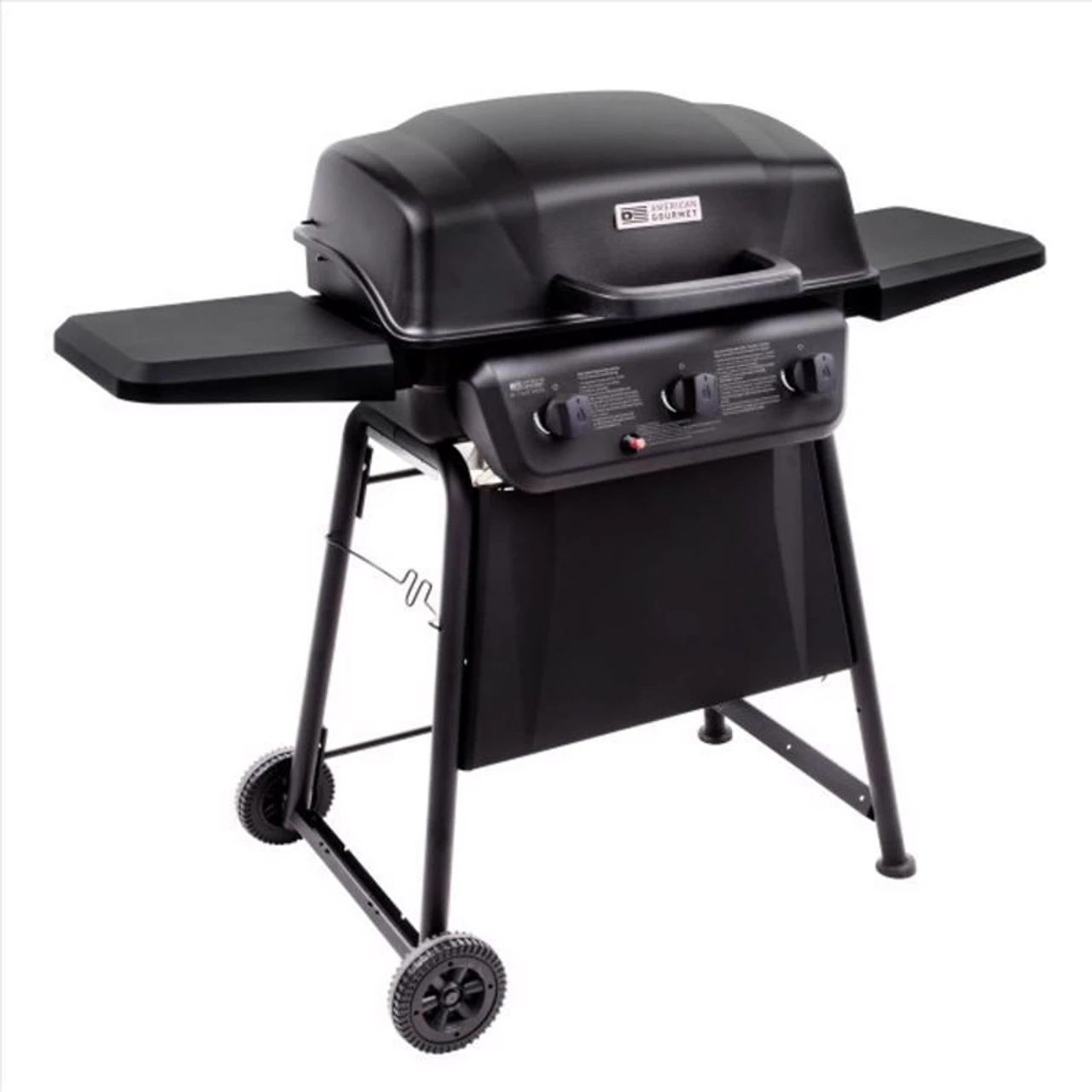 American Gourmet 3 Burner Liquid Propane Grill Black 1 American Gourmet 3 Burner Liquid Propane Grill Black