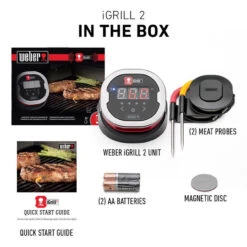 Weber 7203 IGrill 2 Digital Bluetooth Enabled Grill/Meat Thermometer -Napoleon Kitchen Store 8531519 A V6.eps High 91498.1648676248