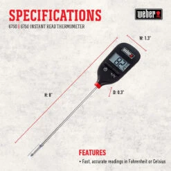 Weber 6750 Instant Read Digital Meat Thermometer -Napoleon Kitchen Store 8531709 A V2.eps High 42225.1648676639
