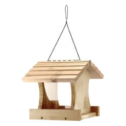 Audubon Wild Bird 1.5 Lb Cedar Platform Bird Feeder 1 Ports