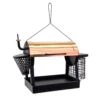 Woodlink 1.75 Lb Metal 4-in-1 Smoker Grill Bird Feeder 2 Ports
