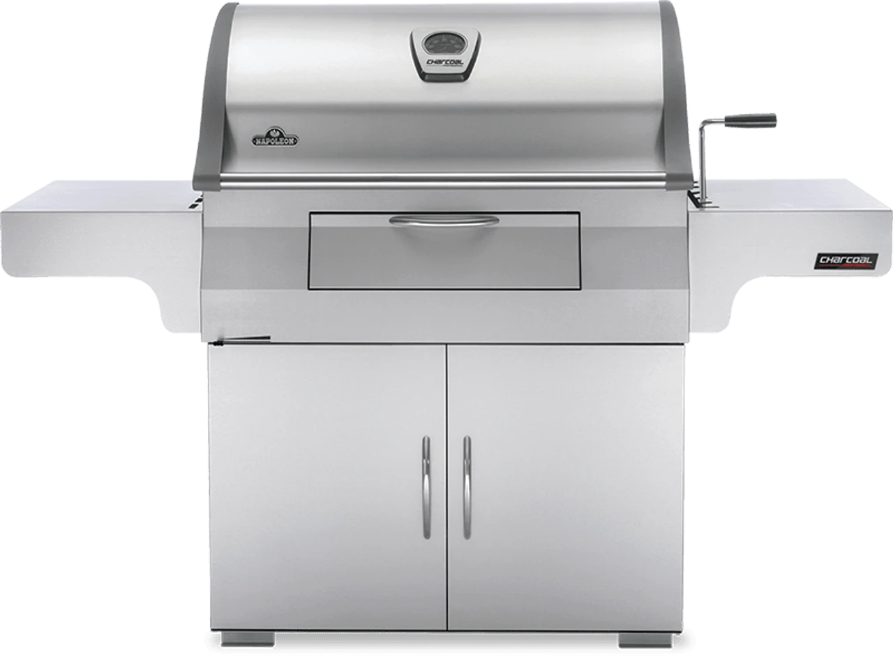 Napoleon PRO605CSS - CHARCOAL PROFESSIONAL Cart Grill 1 Napoleon PRO605CSS - CHARCOAL PROFESSIONAL Cart Grill