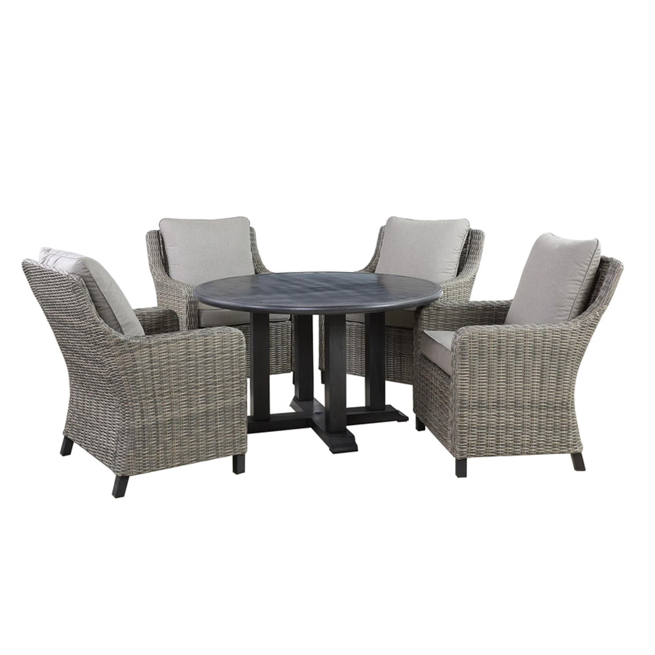 Living Accents Camas 5 Pc Black Steel Dining Set Gray 1 Living Accents Camas 5 Pc Black Steel Dining Set Gray