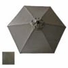Living Accents Camas 9 Ft. Tiltable Brown Patio Umbrella