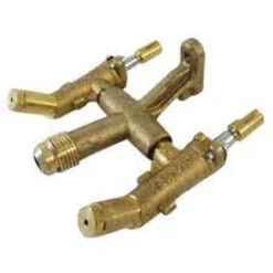 Broilmaster B101617 Natural Gas Twin Valve Assembly For H4X