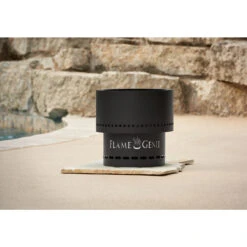 Flame Genie Cylindrical Open Wood Pellet Fire Pit 6 Flame Genie Cylindrical Open Wood Pellet Fire Pit -Napoleon Kitchen Store flame genie2 02920.1638848672