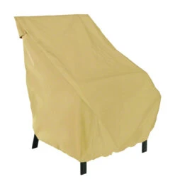 Classic Accessories Brown Polyester High Back Chair Cover