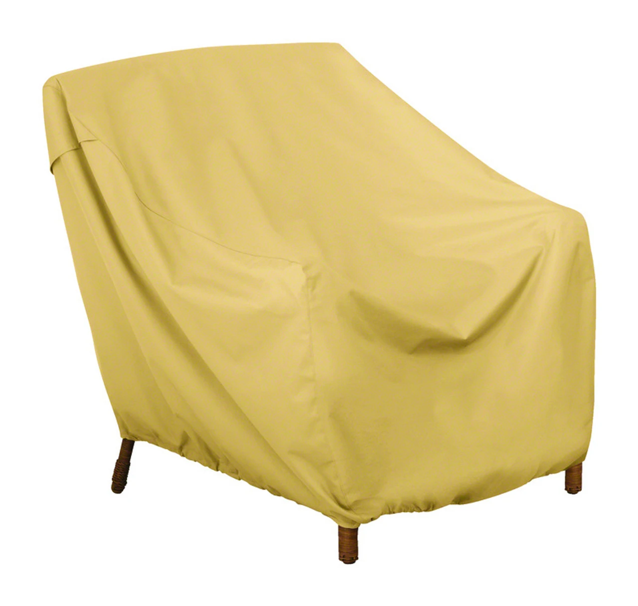 Classic Accessories 30" Brown Polyester Chair Cover 1 Classic Accessories 30" Brown Polyester Chair Cover